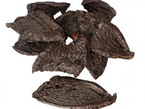 Beef liver sliced and dried,